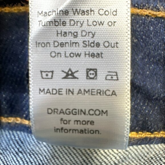 Draggin Jeans Lined Motorcycle Riding Pants Men’s Reinforced Protective sz 38 - Picture 11 of 13